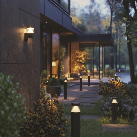 7140/20GL Ландшафтный светильник Odeon Light NATURE IP65 LED 20W Ra80 672Лм 360° 3000K 85-265V HULK