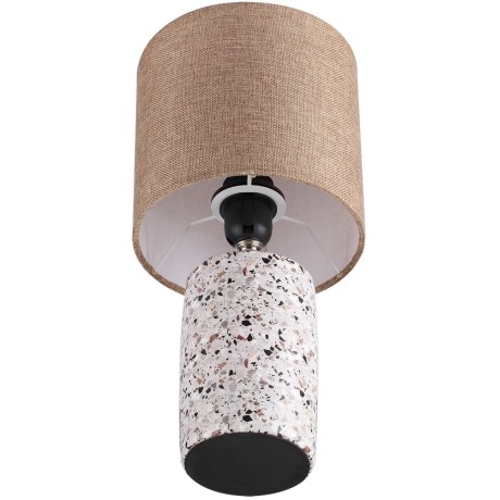 8141/1T MODERNI LN25 бежевый/коричневый, керамика/текстиль Настольная лампа Е27 1*60W 220V TERAZIO