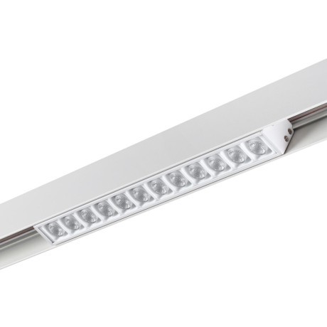 358417 Трековый светодиодный светильник Novotech Flum CRI90+ 4000К 960Лм 45° 12W