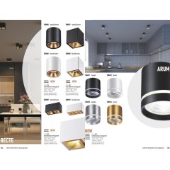 Накладной потолочный светильник Novotech 358491 ARUM светодиодный LED 12W