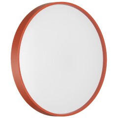 7744/EL COLOR SN Светильник светодиодный потолочный пластик/белый/красный LED 70Вт 3000-6000К D480 IP43 пульт ДУ MAVIC