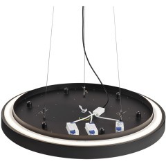 Подвесное крепление для светильника QUASAR LED металл/черный 1,5м СОНЕКС QUASAR 7756 (7758)/L