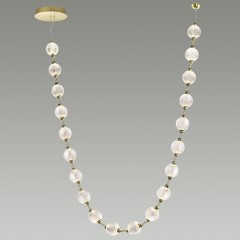 Подвесной дизайнерский светильник Odeon Light LED 80W 4000K 4400Лм CRYSTAL 5008/80L