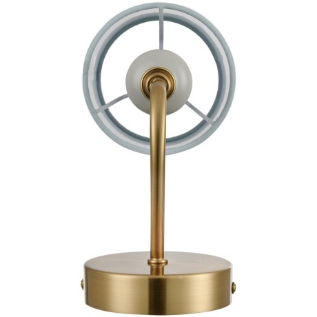 6590/1W CLASSI LN24 латунь/мятный зеленый, металл, керамика/текстиль Бра E14 1*40W 220V ANRI