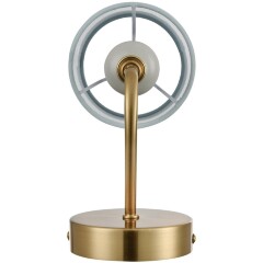 6590/1W CLASSI LN24 латунь/мятный зеленый, металл, керамика/текстиль Бра E14 1*40W 220V ANRI