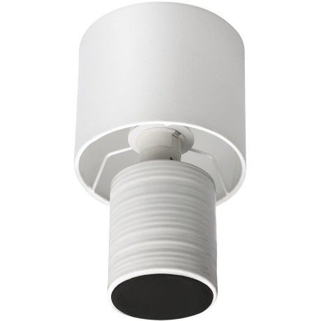 8144/1T MODERNI LN25 белый, керамика/текстиль Настольная лампа Е27 1*60W 220V TUALA