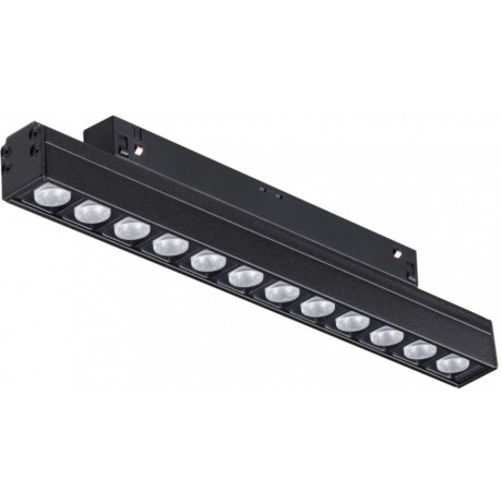 358418 Трековый светодиодный светильник Novotech Flum CRI90+ 4000К 960Лм 45° 12W