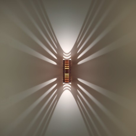 Светильник ландшафтный настенный IP65 LED 2*5W 3000К NOVOTECH NETZ 359539 