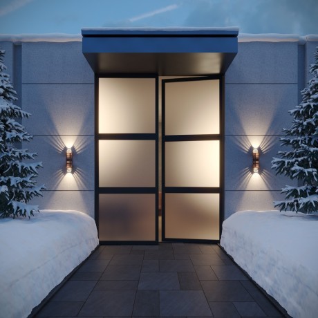 Светильник ландшафтный настенный IP65 LED 2*5W 3000К NOVOTECH NETZ 359539 