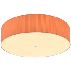 8329/5 Светильник с 2 креплениям, потолочный или подвесной, тканевый плафон 50см кирпичного цвета E27 5x60W 220V Lumion GOFERA