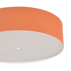 8329/5 Светильник с 2 креплениям, потолочный или подвесной, тканевый плафон 50см кирпичного цвета E27 5x60W 220V Lumion GOFERA