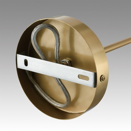 6590/5 CLASSI LN24 латунь/мятный зеленый, металл, керамика/текстиль Люстра подвесная E14 5*40W 220V ANRI