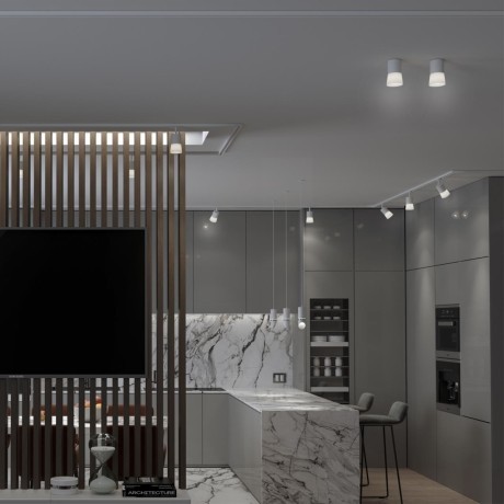 Накладной потолочный светильник Novotech 370901 ELINA под лампу 1xGU10 9W