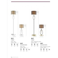 Интерьерная настольная лампа Neoclassi 4516/1T