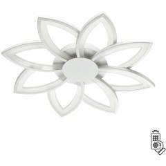 Люстра потолочная диммир. с ДУ LED 108W 3000-6000К 6120Лм 220V JUNA 4447/99CL