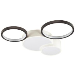 Потолочная люстра светодиодная диммируемая с пультом Norbert 5253/64CL