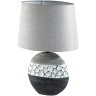 8119/1T COMFI LN25 серый, керамика/текстиль Настольная лампа E27 1*60W 220V AVALONA