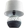 8119/1T COMFI LN25 серый, керамика/текстиль Настольная лампа E27 1*60W 220V AVALONA
