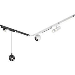 359261 Трековый магнитный светодиодный светильник Novotech SMAL 48V CRI90+ 3000К 800Лм 120° 10W