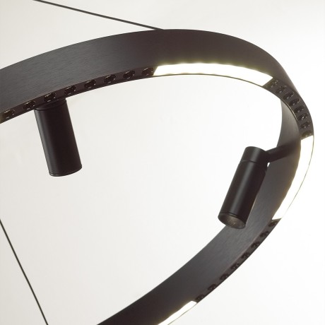 Подвесной светильник включение с ПДУ LED 77W 6930Лм 3000K Odeon Light BEVEREN 6683/77L