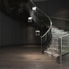 Подвесной светильник цилиндр Novotech 359007 Aura светодиодный LED 18W