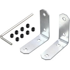 135247Y SHINO NT24 123 черный Соединительная планка без токопровода угловая для арт.135241-135244 IP20 FLUM