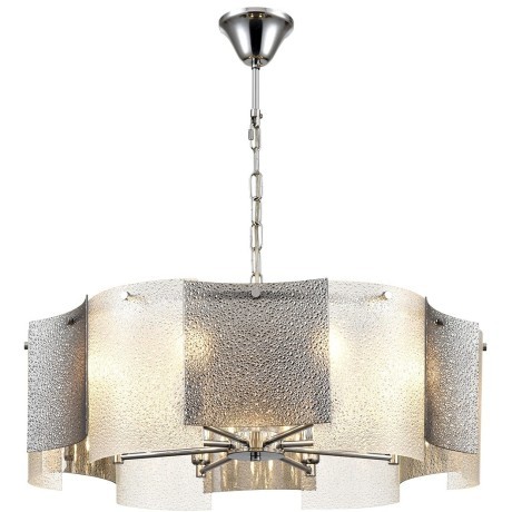 6594/8 MODERNI LN24 хром/тонированное стекло, металл/стекло Люстра подвесная E14 8*40W 220V DANDY