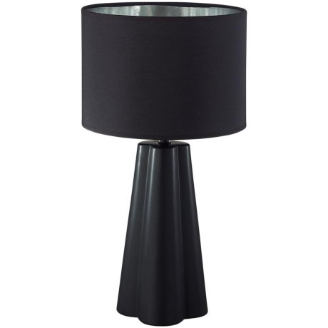 8124/1T COMFI LN25 черный, керамика/текстиль Настольная лампа E27 1*60W 220V HINAMI