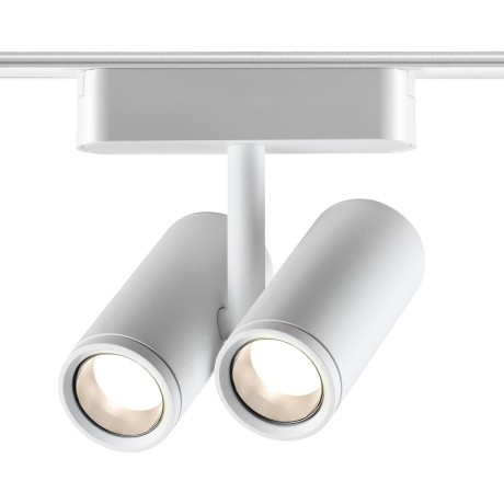 359109 Трековый магнитный светодиодный светильник Novotech SMAL 48V CRI90+ 4000К 1360Лм 24° 2*8W