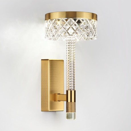 5032/8WL L-VISION ODL24 античн.бронза/металл/акрил Бра LED 8W 4000K 543лм FIVRE