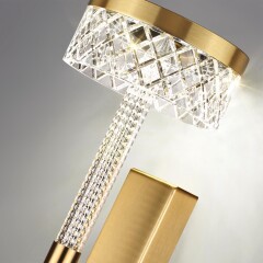 5032/8WL L-VISION ODL24 античн.бронза/металл/акрил Бра LED 8W 4000K 543лм FIVRE