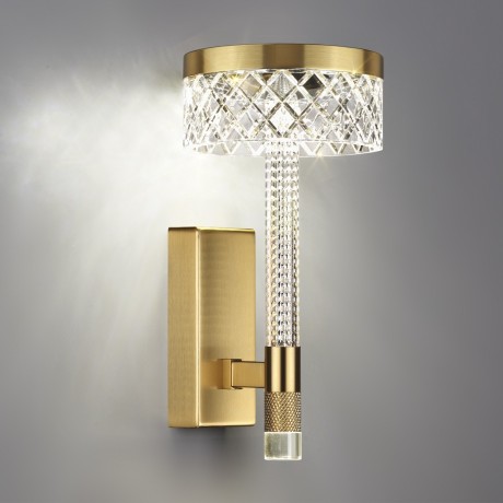 5032/8WL L-VISION ODL24 античн.бронза/металл/акрил Бра LED 8W 4000K 543лм FIVRE