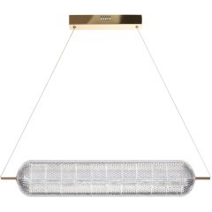 6578/36L LEDIO LN24 золото/прозрачный/металл/пластик Светильник подвесной LED 36W 220V CAPRICE