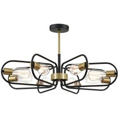 Люстра потолочная E27 8*60W 220V ALMIRA Lumion 8058/8C 