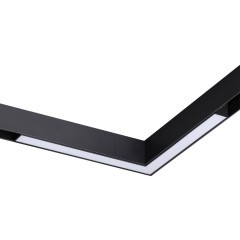 359944 Черный трековый угловой светильник с перекл. цв. температуры 3000;4000;6000К 20Вт 120° 1200Лм CRI90 Novotech VECTOR