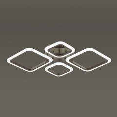 Люстра потолочная диммир. с ДУ LED 72W 3000-6000К 5616Лм 220V KAMI 4521/72CL