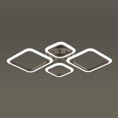 Люстра потолочная диммир. с ДУ LED 72W 3000-6000К 5616Лм 220V KAMI 4521/72CL