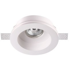 Гипсовый светильник под покраску Novotech 370468 YESO под лампу 1xGU10 50W