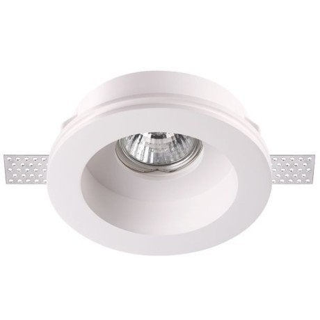 Гипсовый светильник под покраску Novotech 370468 YESO под лампу 1xGU10 50W