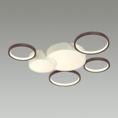 Потолочная люстра светодиодная диммируемая с пультом Norbert 5253/99CL