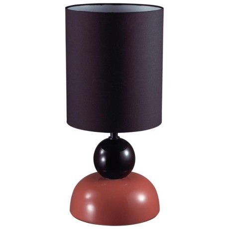 8127/1T COMFI LN25 коричневый/черный, керамика/текстиль Настольная лампа E27 1*60W 220V OVONA