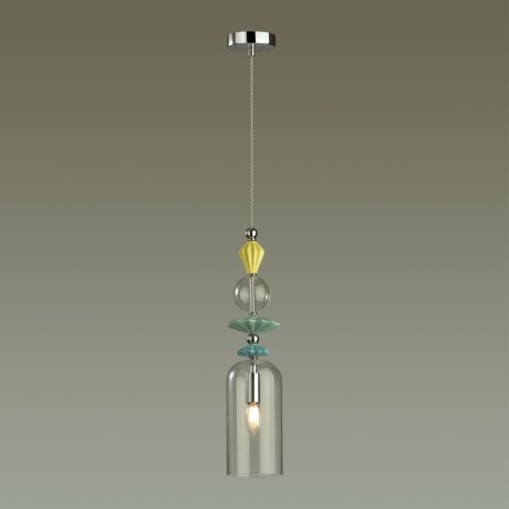 Подвесной светильник с 1 плафоном Odeon Light 4893/1 BIZET под лампу 1xE14 1*40W