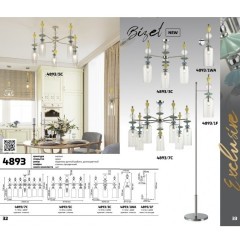 Подвесной светильник с 1 плафоном Odeon Light 4893/1 BIZET под лампу 1xE14 1*40W