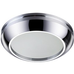 Встраиваемый светильник Novotech 370386 DAMLA IP44 под лампу 1xGU5.3 50W