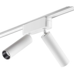359087 Трековый магнитный светодиодный светильник Novotech SMAL 48V CRI90+ 4000К 1260Лм 24° 2*7W