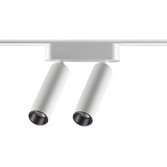 359087 Трековый магнитный светодиодный светильник Novotech SMAL 48V CRI90+ 4000К 1260Лм 24° 2*7W