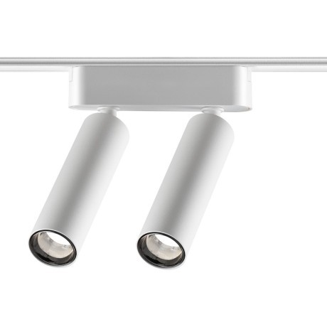 359087 Трековый магнитный светодиодный светильник Novotech SMAL 48V CRI90+ 4000К 1260Лм 24° 2*7W