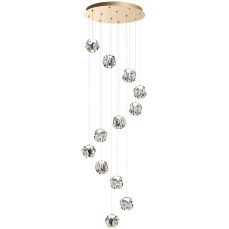 Люстра каскадная LED 60W 4000K 2800Лм Odeon Light JEMSTONE 5085/60L