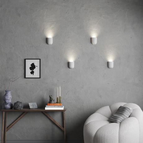 370976 OVER NT24 000 белый Светильник настенный IP20 GU10 50W 220V YESO