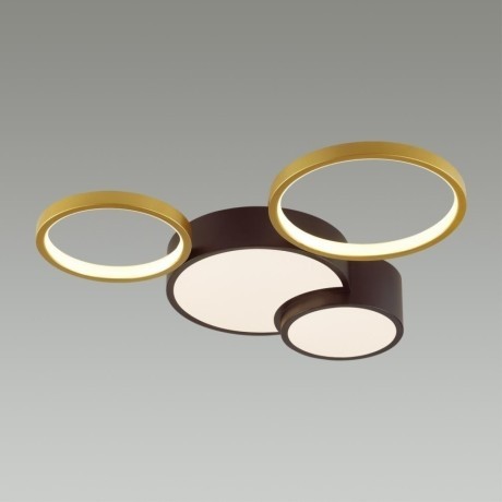 Потолочная люстра светодиодная диммируемая с пультом Norbert 5255/64CL